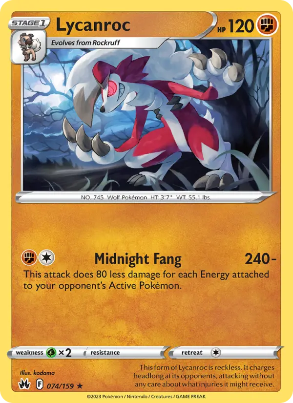 Lycanroc, Normal
