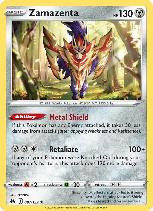 Zamazenta, Holo