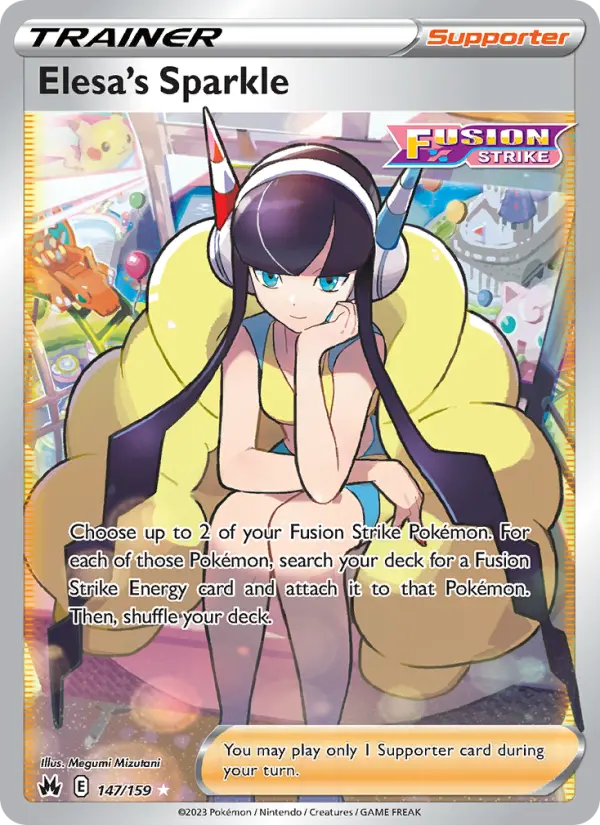 Elesa's Sparkle, Holo