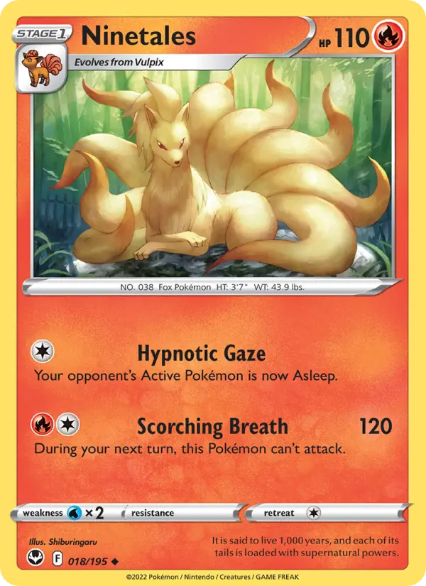 Ninetales, Normal