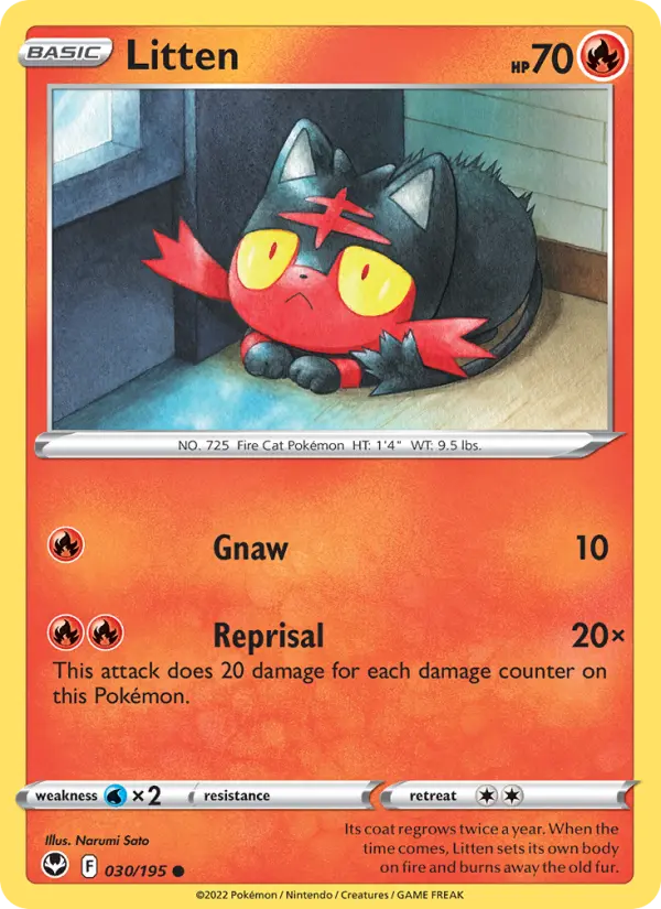 Litten, Normal
