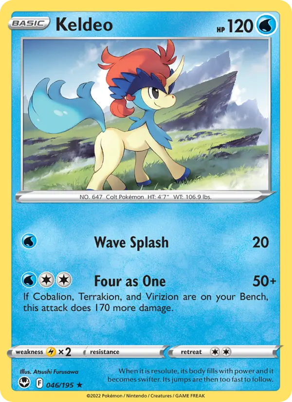 Keldeo, Normal