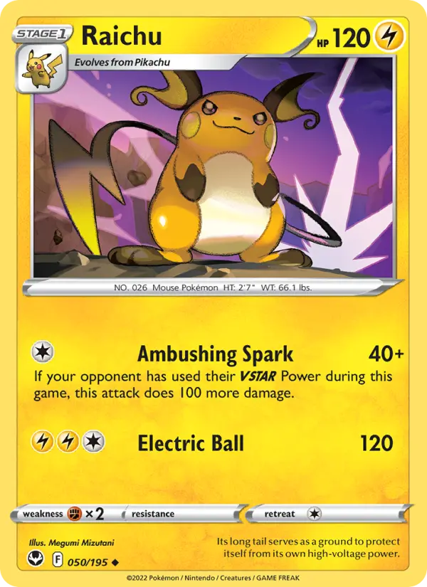 Raichu, Normal
