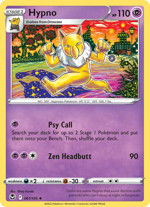 Hypno, Normal