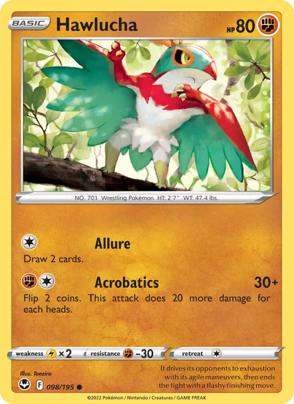 Hawlucha, Normal