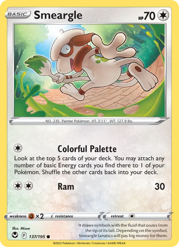 Smeargle, Normal