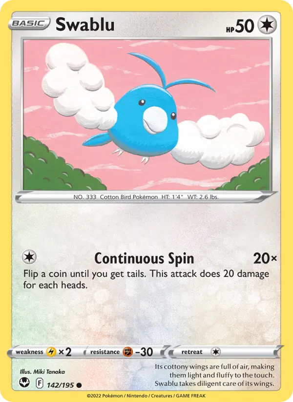 Swablu, Normal