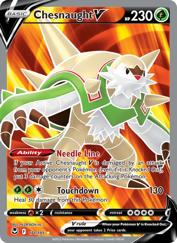 Chesnaught V, Holo