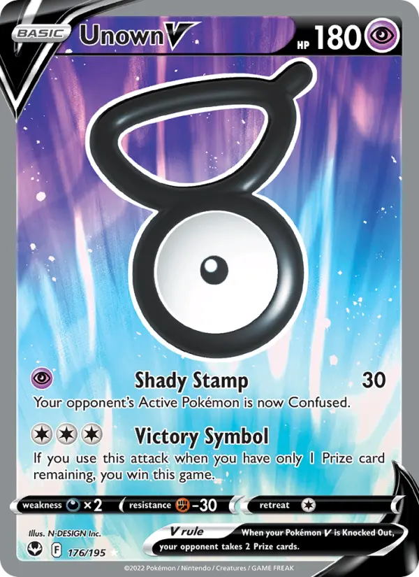 Unown V, Holo