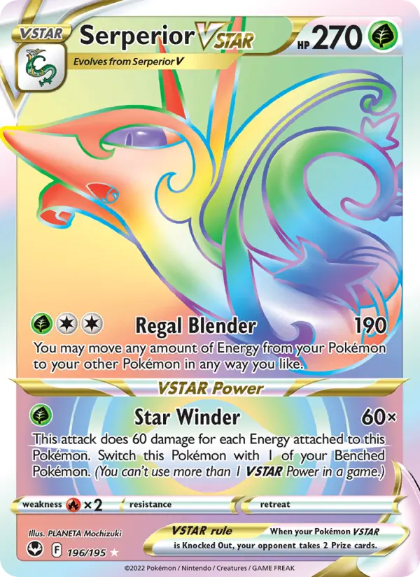 Serperior VSTAR, Holo