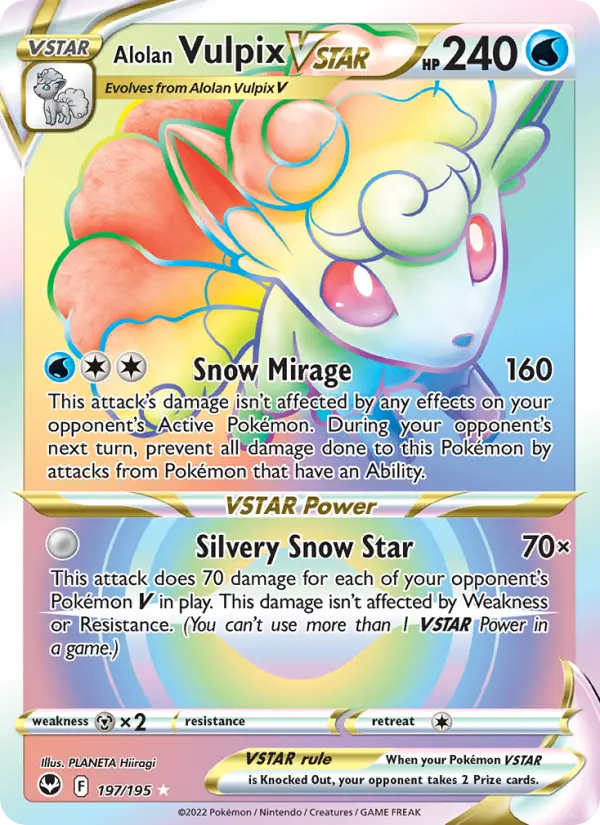 Alolan Vulpix VSTAR, Holo