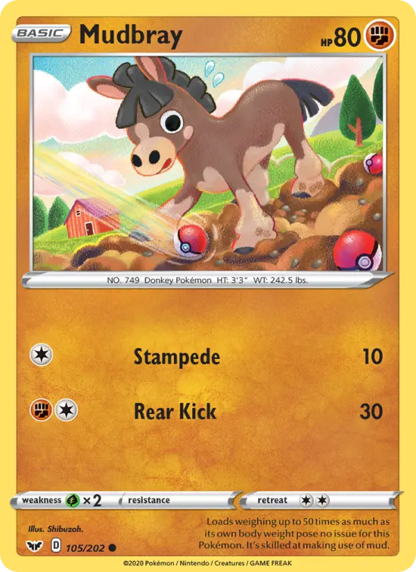 Mudbray, Normal