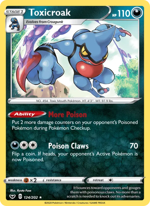 Toxicroak, Holo