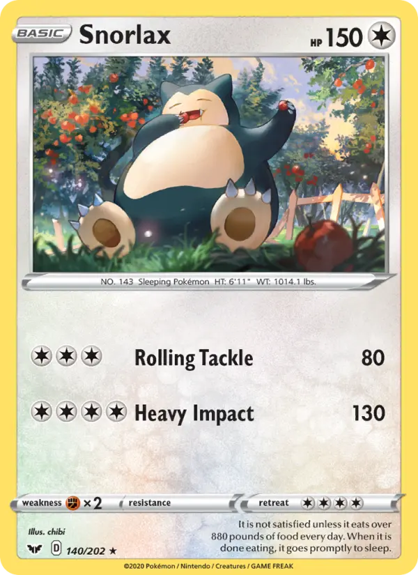 Snorlax, Normal