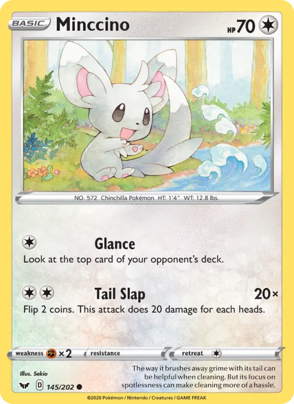 Minccino, Normal