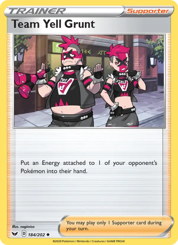 Team Yell Grunt, Normal