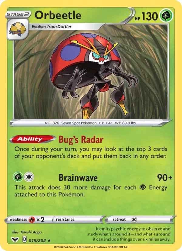 Orbeetle, Normal