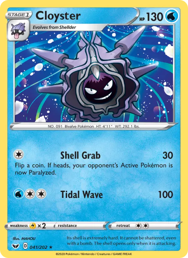 Cloyster, Normal