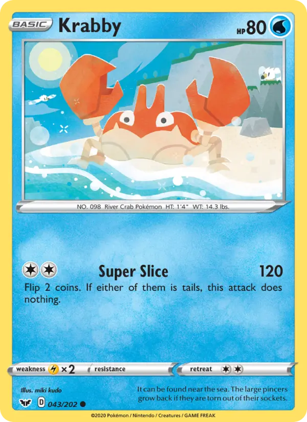 Krabby, Normal