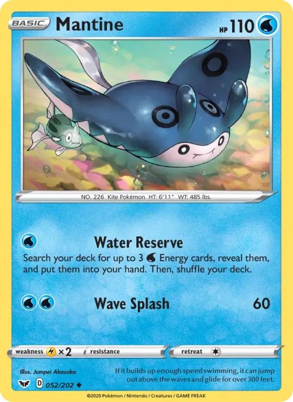 Mantine, Normal