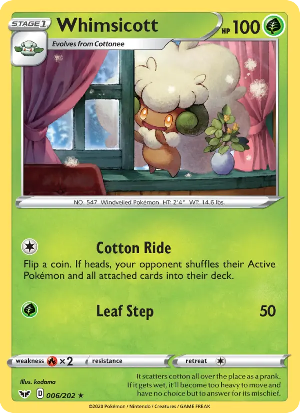 Whimsicott, Normal
