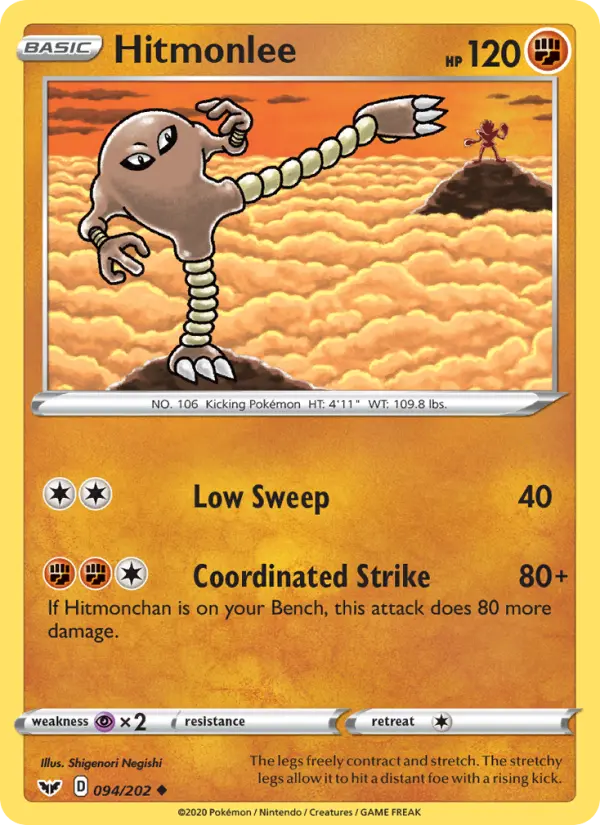Hitmonlee, Normal