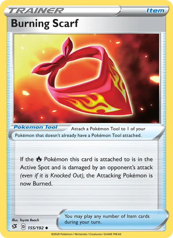 Burning Scarf, Normal