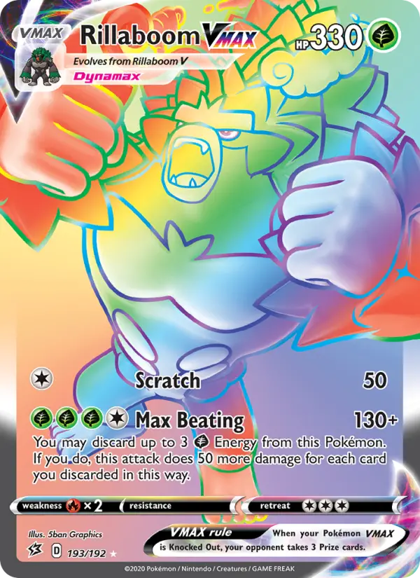 Rillaboom VMAX, Holo