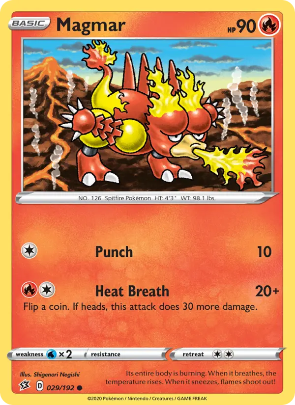 Magmar, Normal