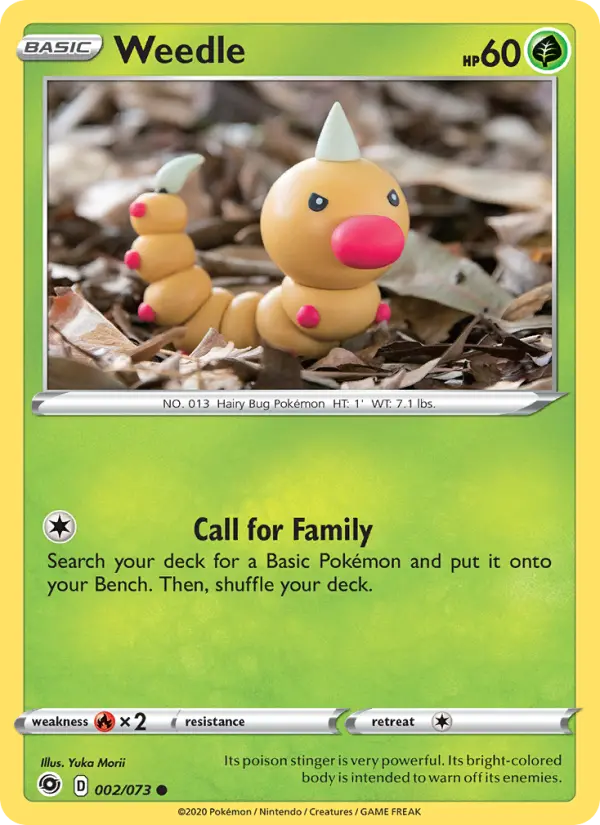 Weedle, Normal