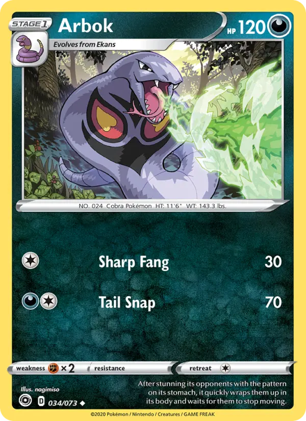 Arbok, Normal