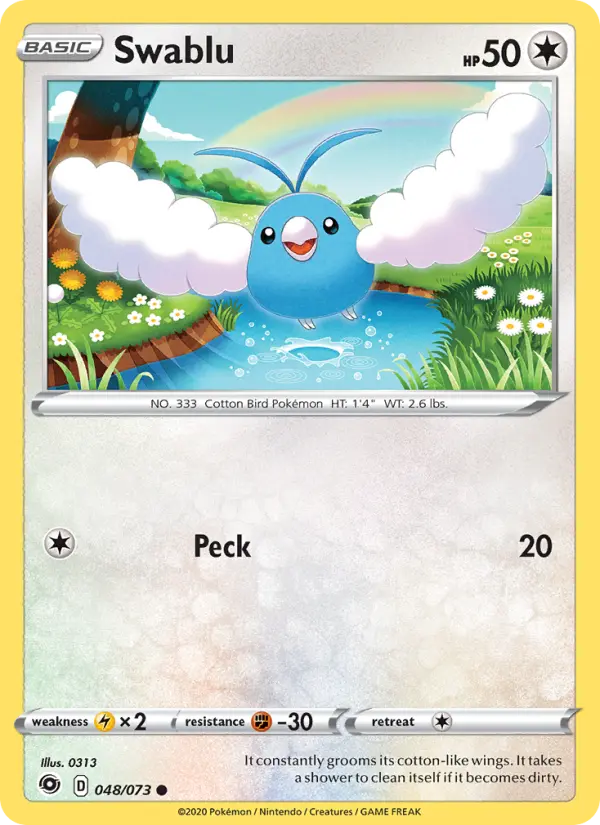 Swablu, Normal