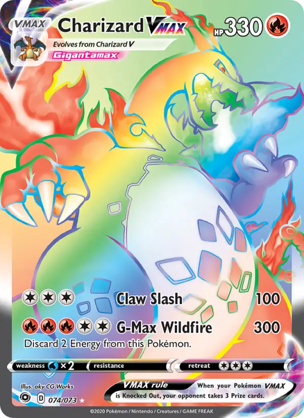 Charizard VMAX, Holo