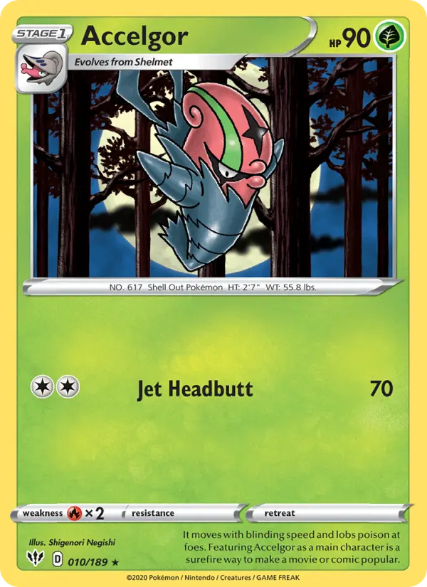 Accelgor, Normal