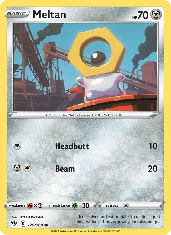 Meltan, Normal