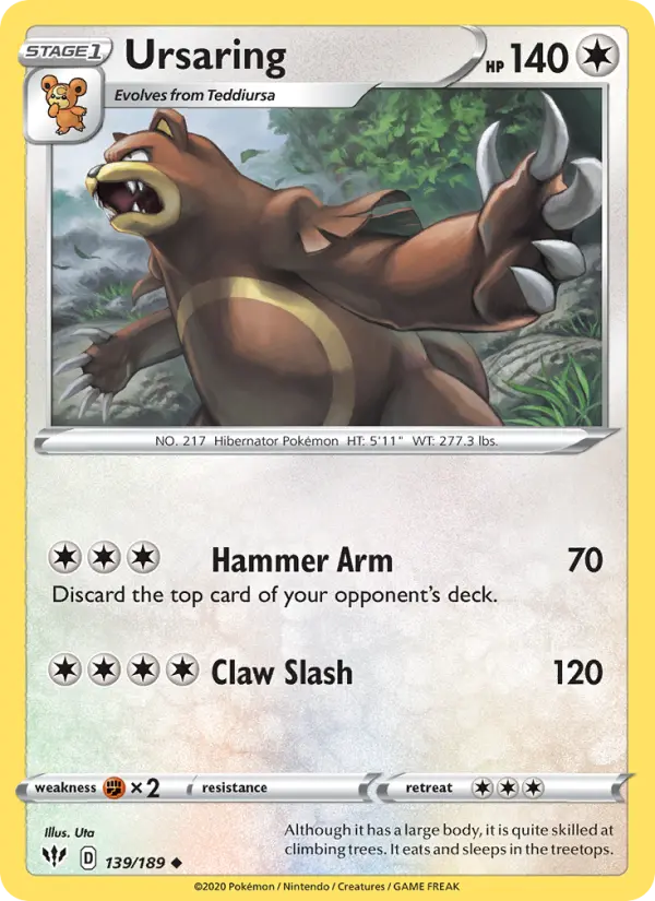 Ursaring, Normal