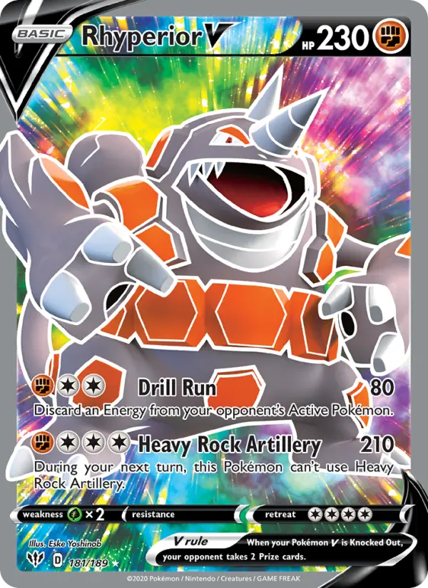 Rhyperior V, Holo