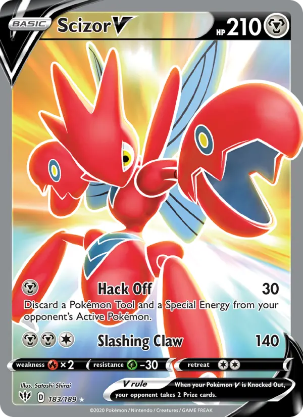 Scizor V, Holo