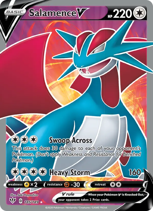 Salamence V, Holo