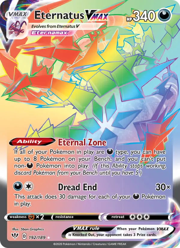 Eternatus VMAX, Holo