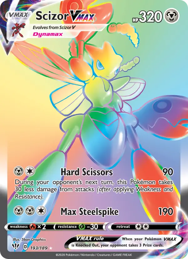 Scizor VMAX, Holo