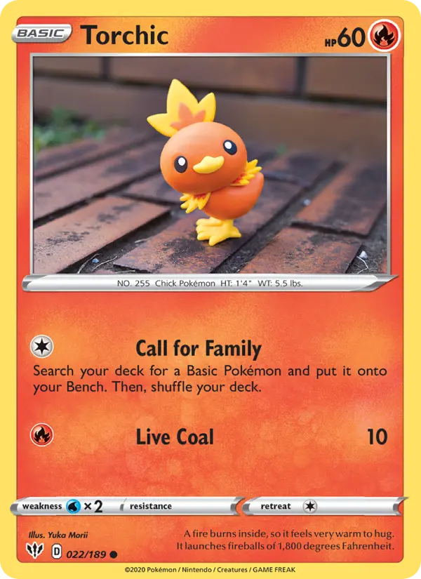 Torchic, Normal