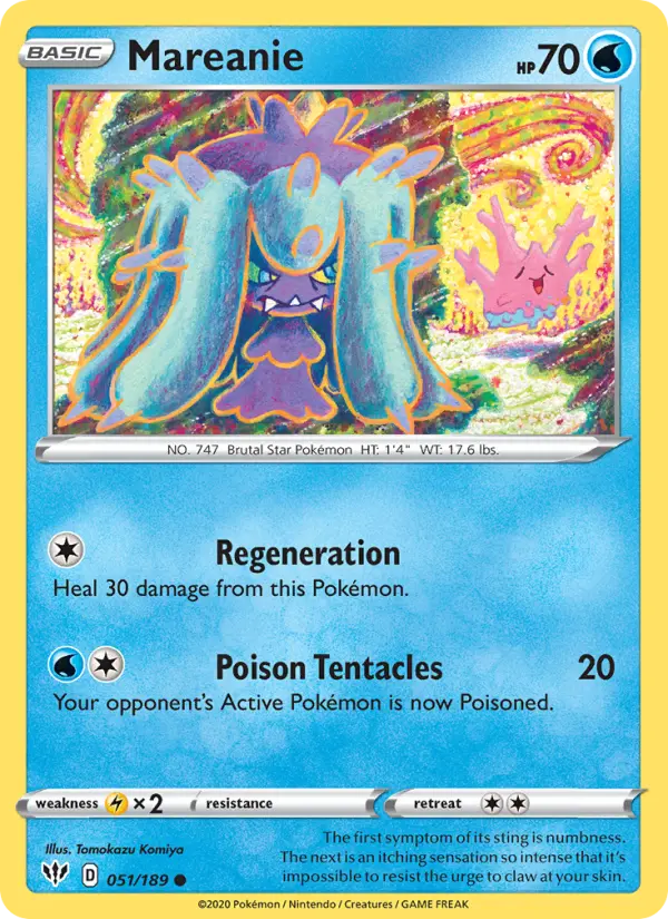 Mareanie, Normal