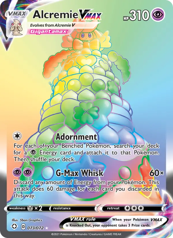 Alcremie VMAX, Holo