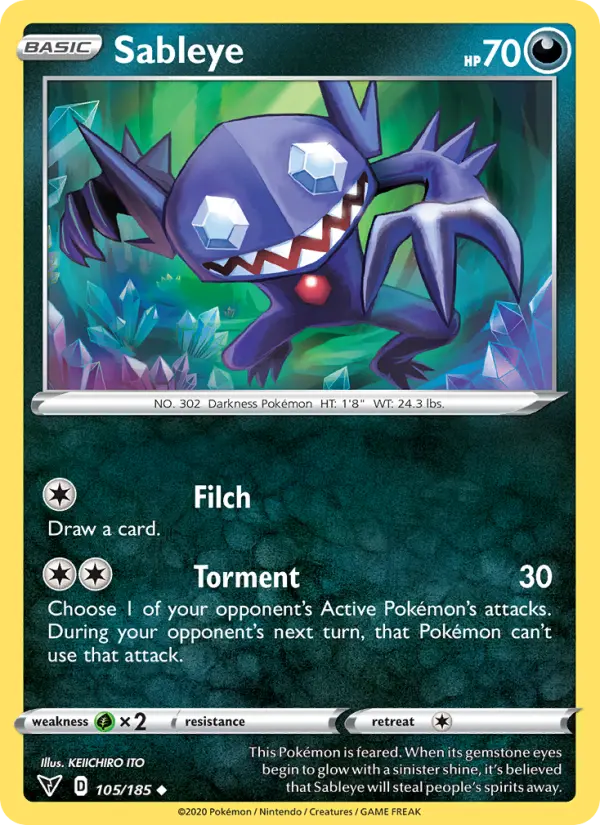 Sableye, Normal