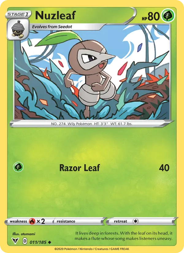 Nuzleaf, Normal