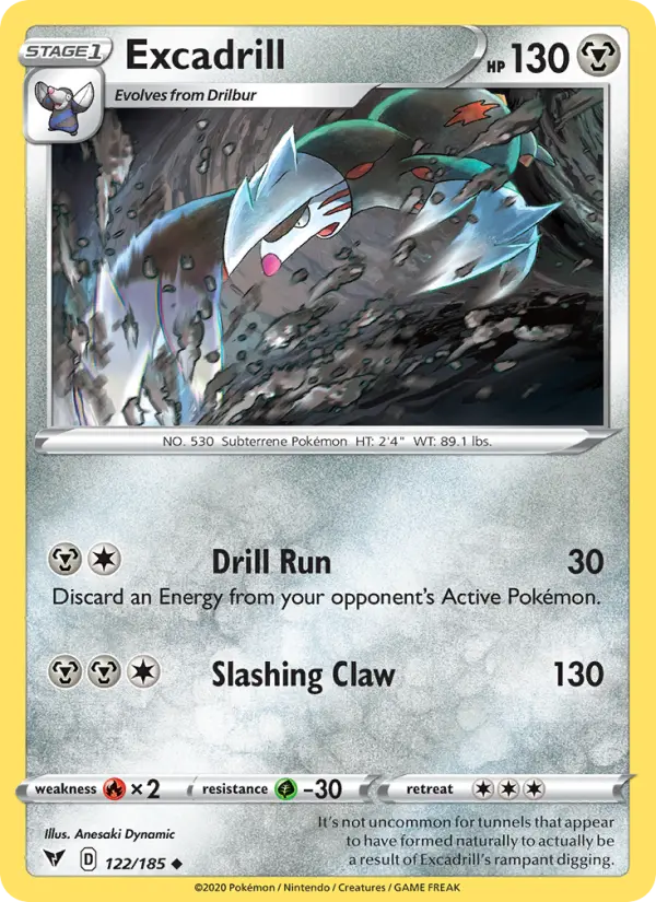 Excadrill, Normal