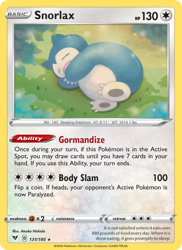 Snorlax, Holo