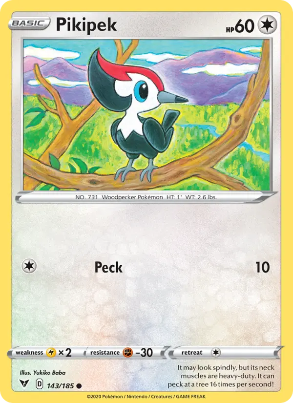 Pikipek, Normal