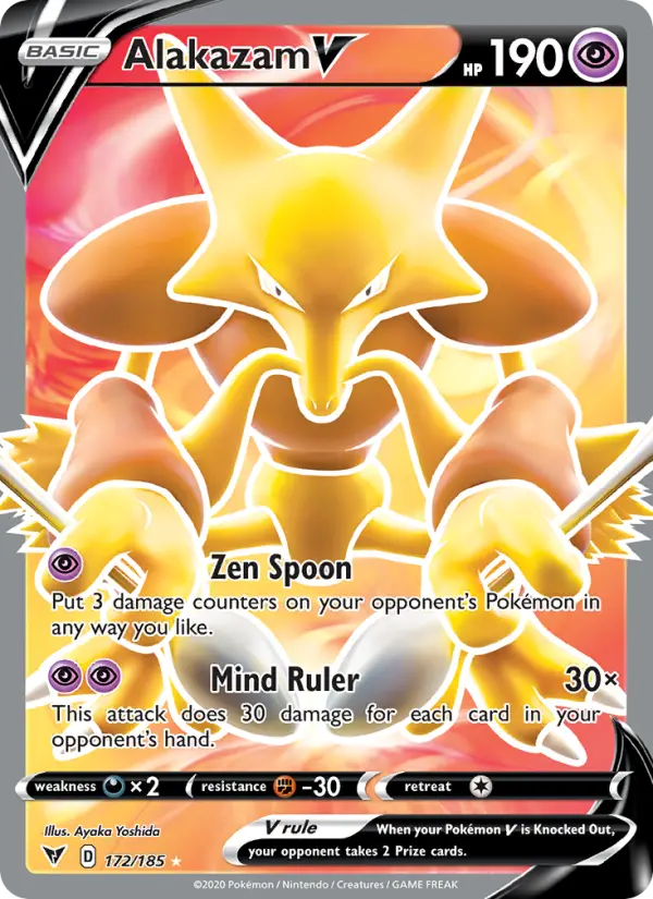 Alakazam V, Holo